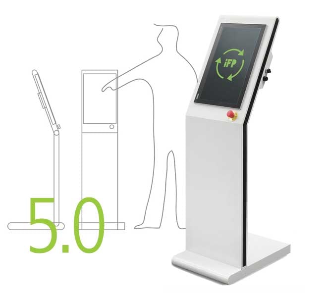 02_IFP-Europe-KP-Kleen-Power-Totem-con-PLC-HMI-21-pollici-touch-interattivo-